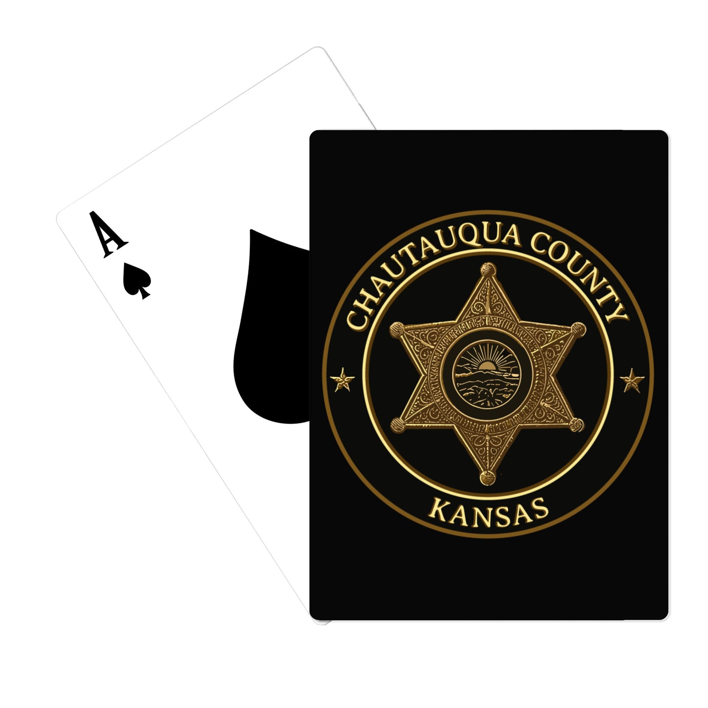 Chautauqau County Sheriffs Office/ Sedan PD Playing Cards - muauc3