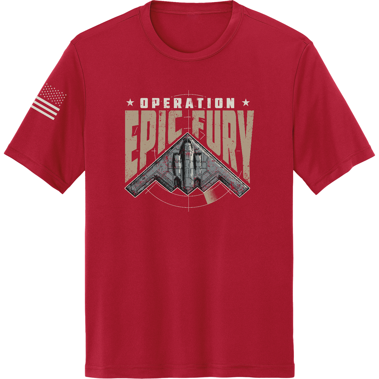 CUSTOM Operation Epic Fury Hi-Tech SS Performance Tee - Stealth