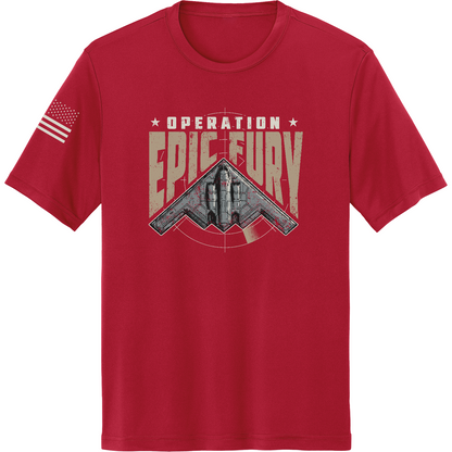 CUSTOM Operation Epic Fury Hi-Tech SS Performance Tee - Stealth