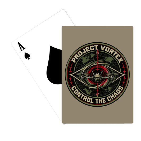 Army TENCAP Project VORTEX Playing Cards - aHHa7h