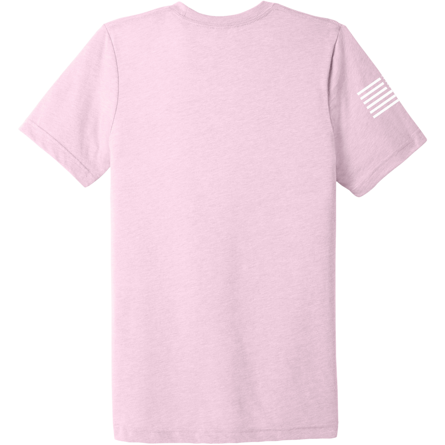 Emblem Basics Comfort Unisex Triblend SS Tee - White Flag