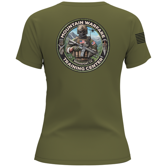 Marine Corps Mountain Warfare Training Center Core Women's SS Performance Tee - s5qm5n