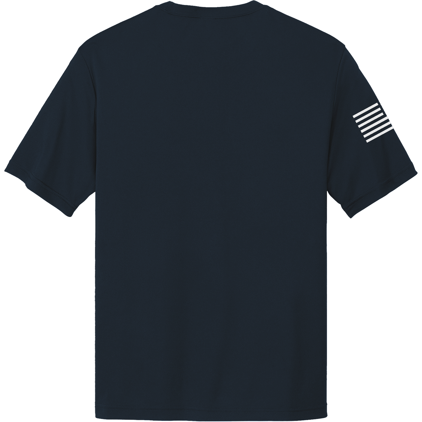 Emblem Basics Hi-Tech SS Performance Tee - White Flag