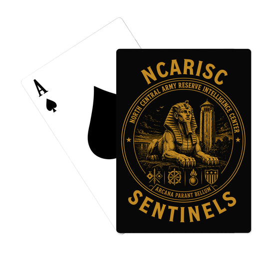 North Central Army Reserve Intelligence Support Center (NCARISC) Fundraising Collection Playing Cards - ivb3rh