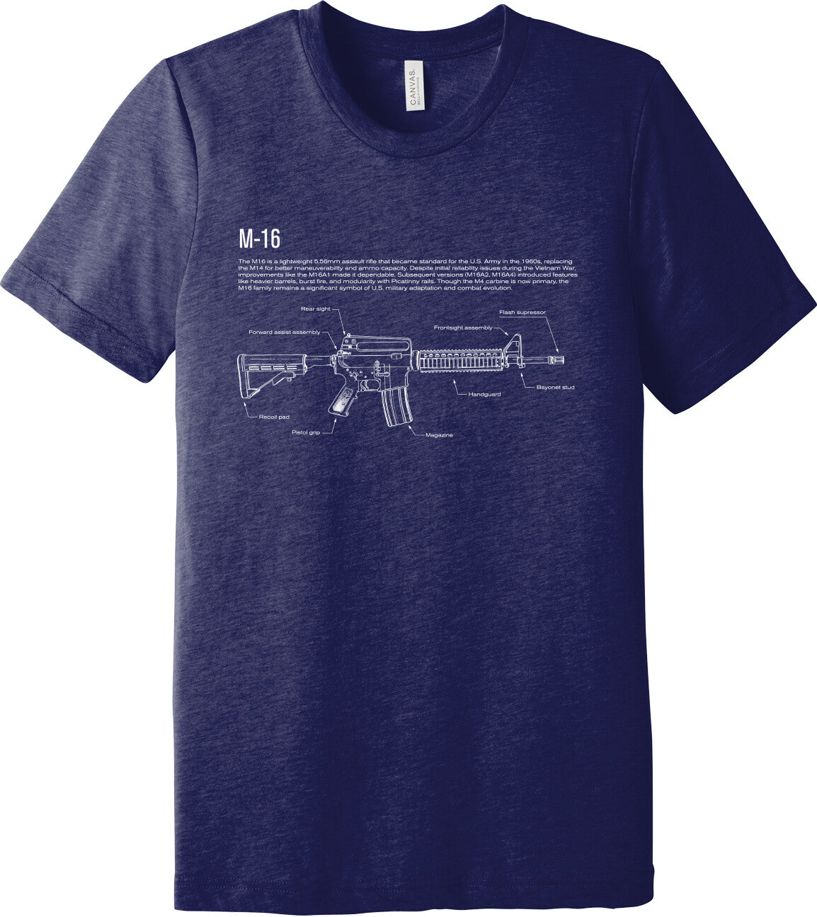 Emblem Comfort Unisex Triblend SS Tee - Blueprint