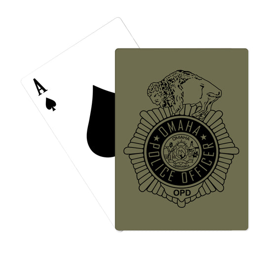 Omaha Police CNT Playing Cards - q8GbzL