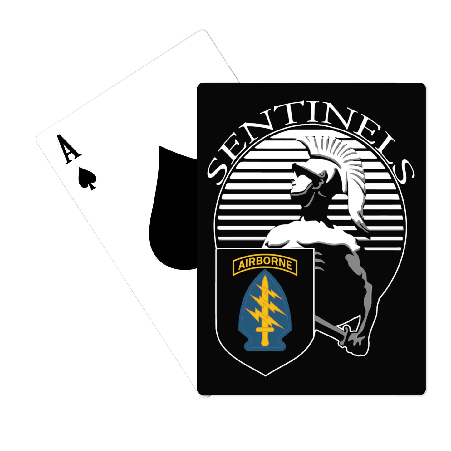 528th Sustainment Brigade (SO)(A) Playing Cards - 050772