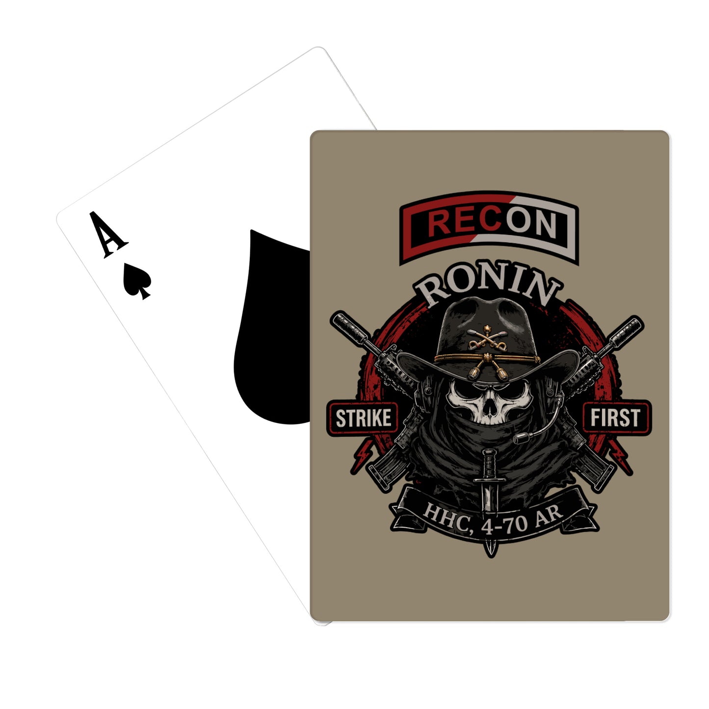 RECON 4-70AR Playing Cards - PJv4Gc