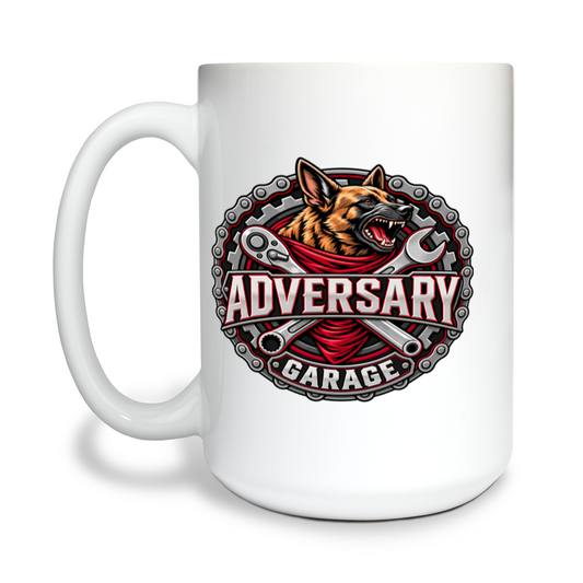 Adversary garage Ceramic Mug - wrkRTx
