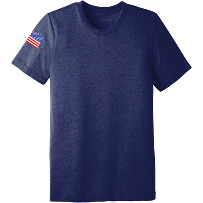 Emblem Basics Comfort Unisex Triblend SS Tee - Color Flag