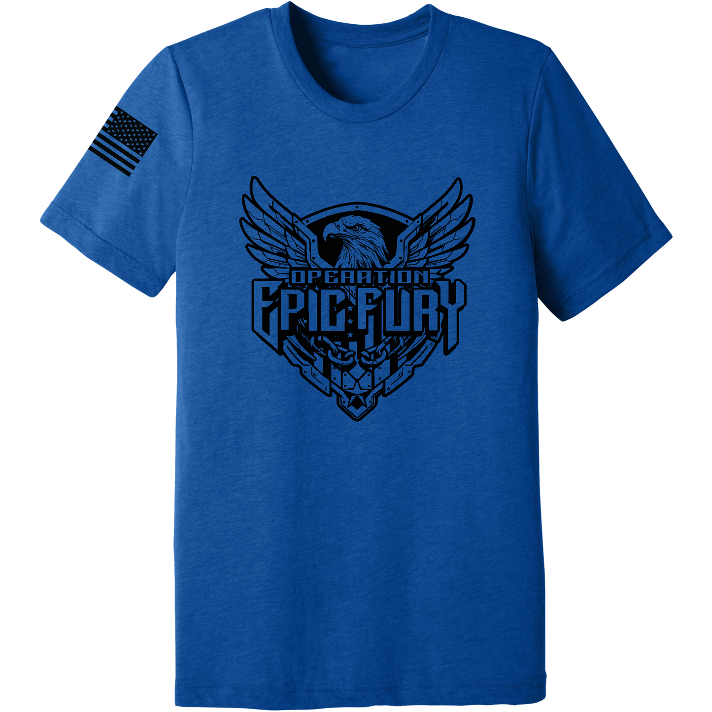 Operation Epic Fury Comfort Unisex Triblend SS Tee - Eagle