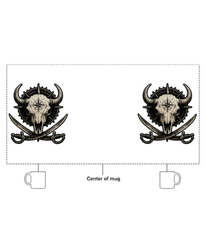 Bison Piracy Ceramic Mug - sZcx9K