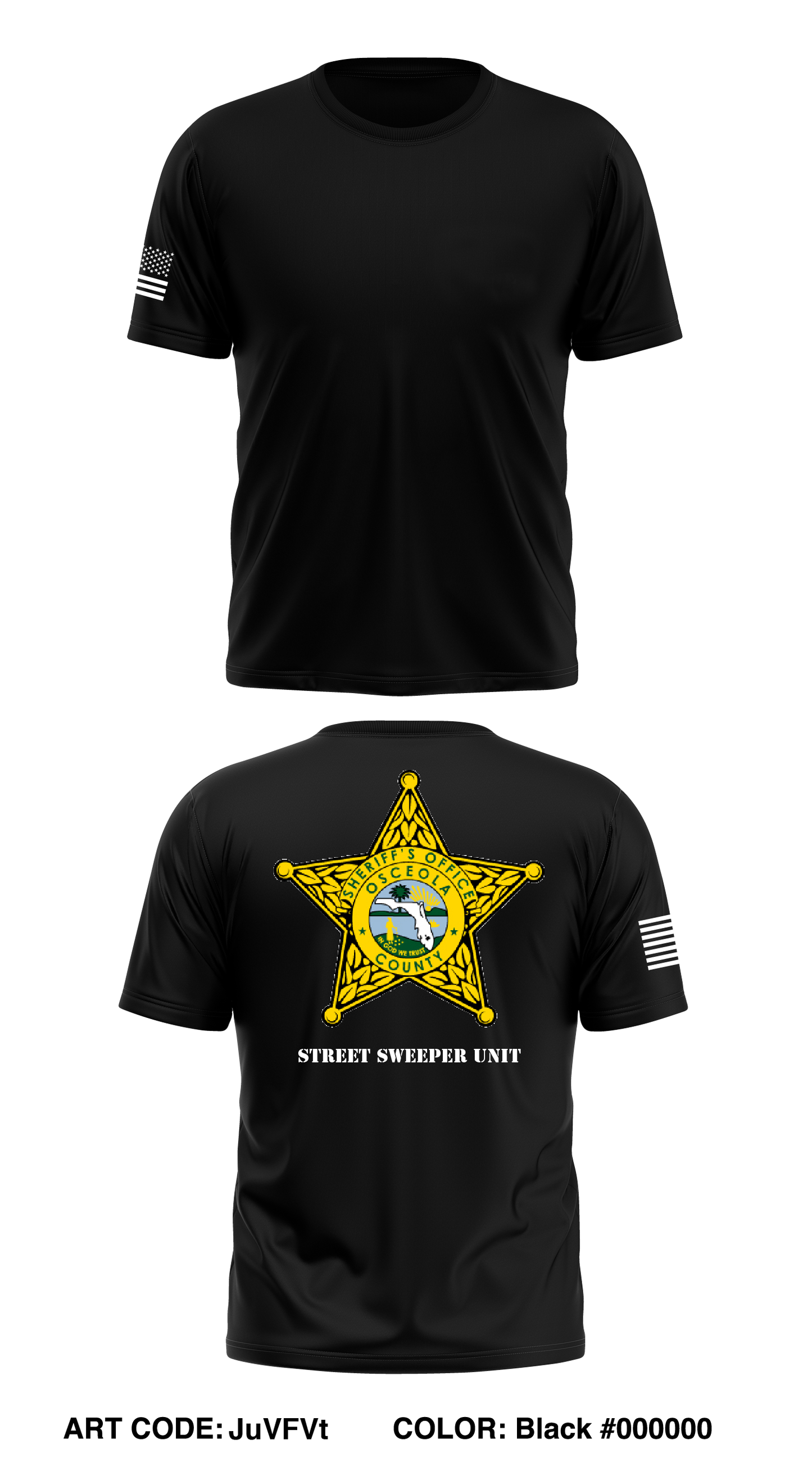 Osceola County Sheriffs Office Store 1 Core Men's SS Performance Tee - JuVFVt