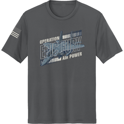 CUSTOM Operation Epic Fury Hi-Tech SS Performance Tee - Strike