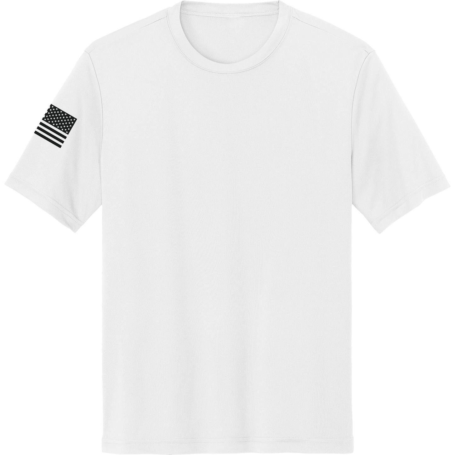 Emblem Basics Hi-Tech SS Performance Tee - Black Flag