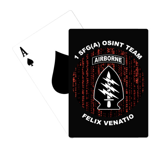 1st Special Forces Group Playing Cards - 9VeCL3