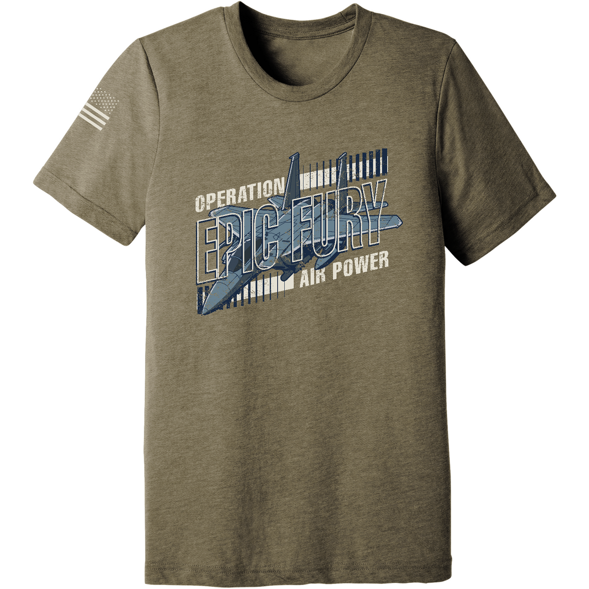 CUSTOM Operation Epic Fury Comfort Unisex Triblend SS Tee - Strike