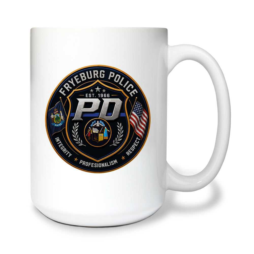 Fryeburg Police Department Ceramic Mug - V4LKV9