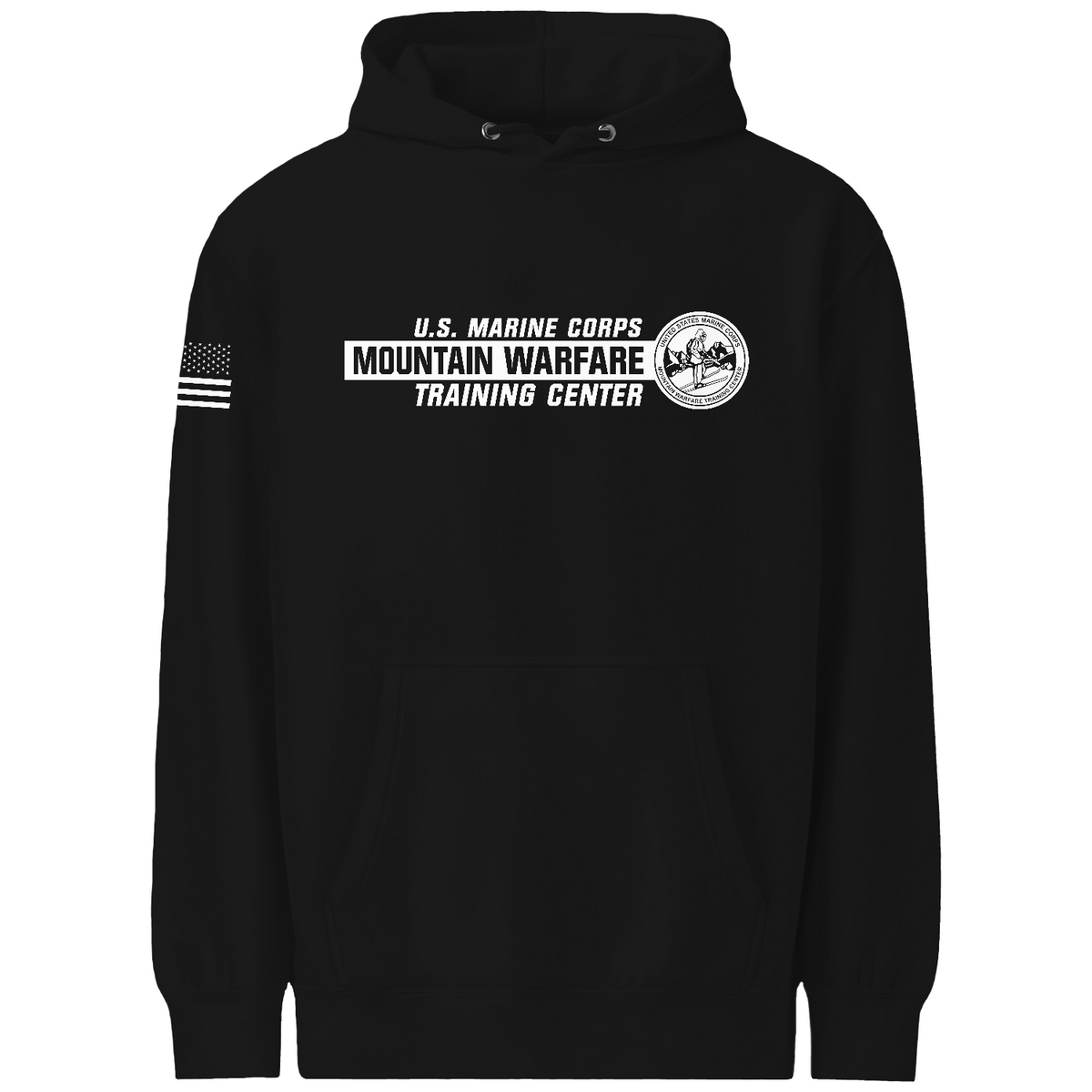 Marine Corps Mountain Warfare Training Center Comfort Unisex Hooded Sweatshirt - QgkMhW