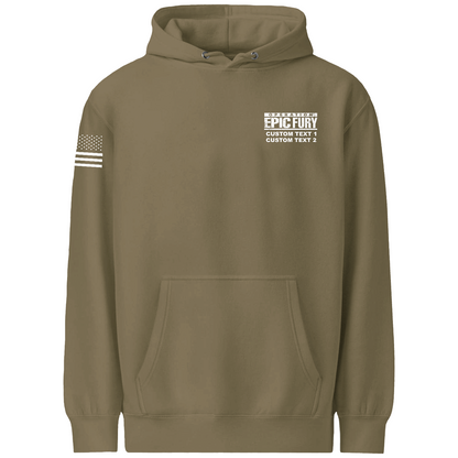 CUSTOM Operation Epic Fury Comfort Unisex Hooded Sweatshirt - Supersonic