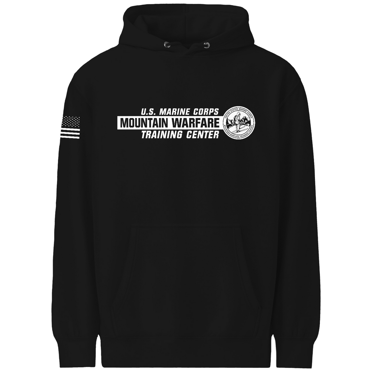 Marine Corps Mountain Warfare Training Center Comfort Unisex Hooded Sweatshirt - zCQQmV