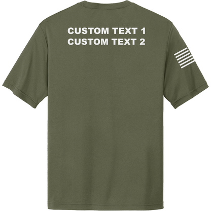CUSTOM Operation Epic Fury Hi-Tech SS Performance Tee - Supersonic
