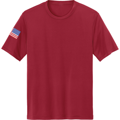 Emblem Basics Hi-Tech SS Performance Tee - Color Flag