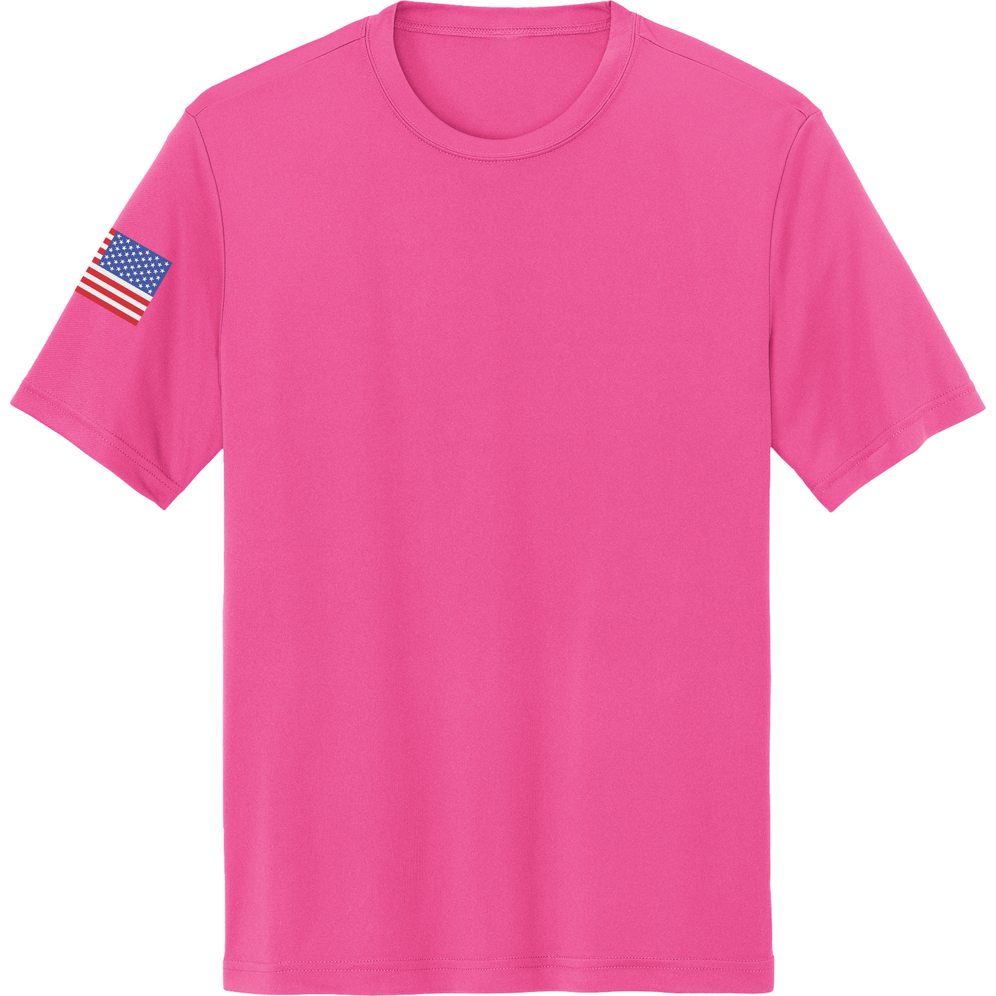 Emblem Basics Hi-Tech SS Performance Tee - Color Flag