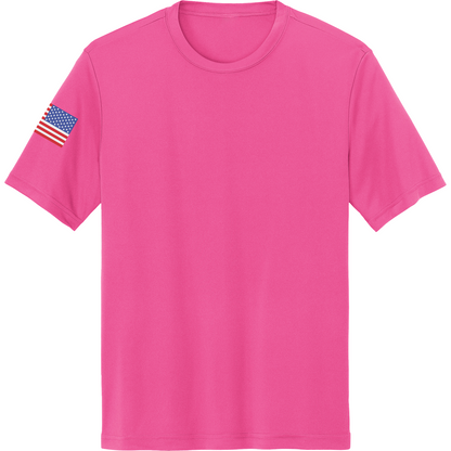 Emblem Basics Hi-Tech SS Performance Tee - Color Flag