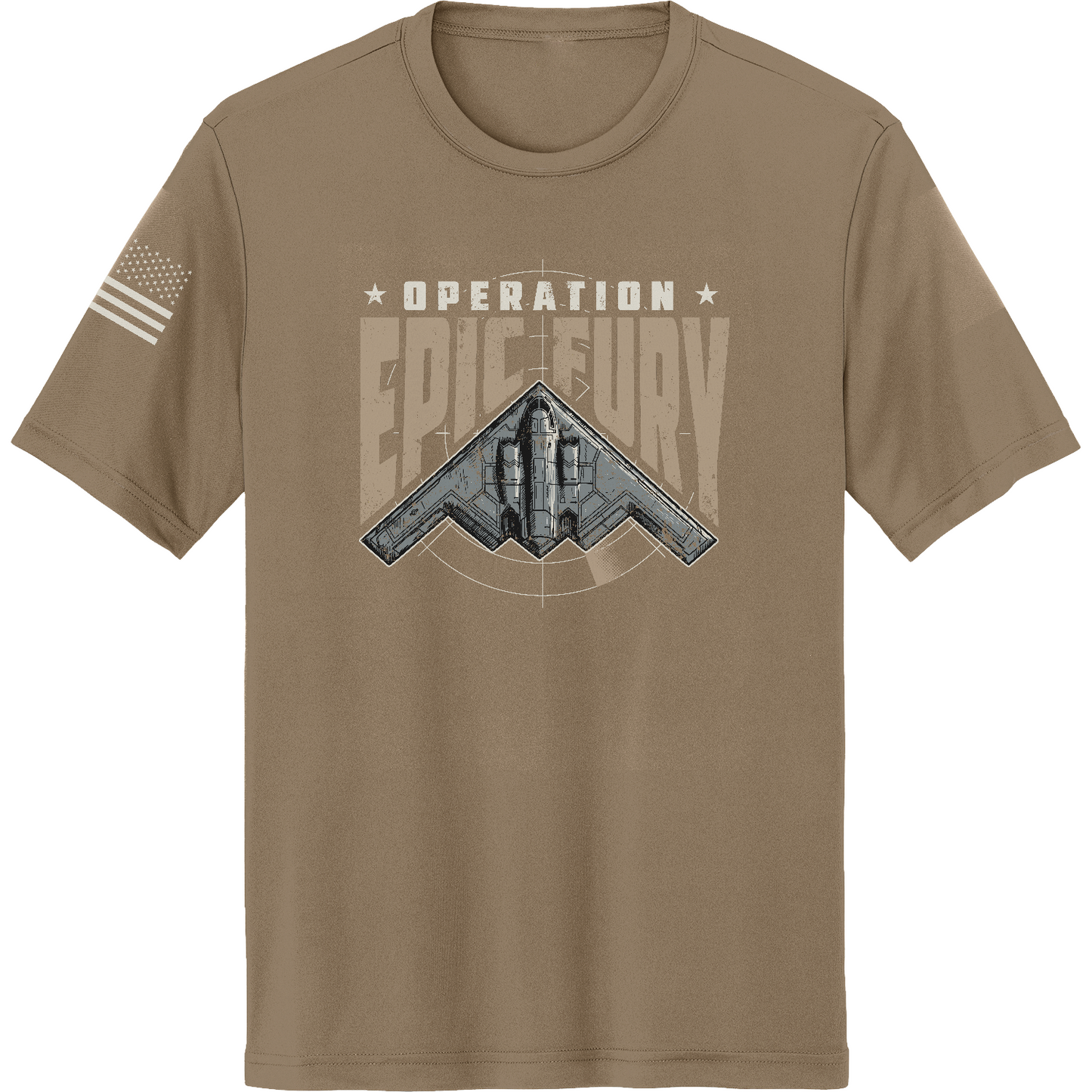 CUSTOM Operation Epic Fury Hi-Tech SS Performance Tee - Stealth