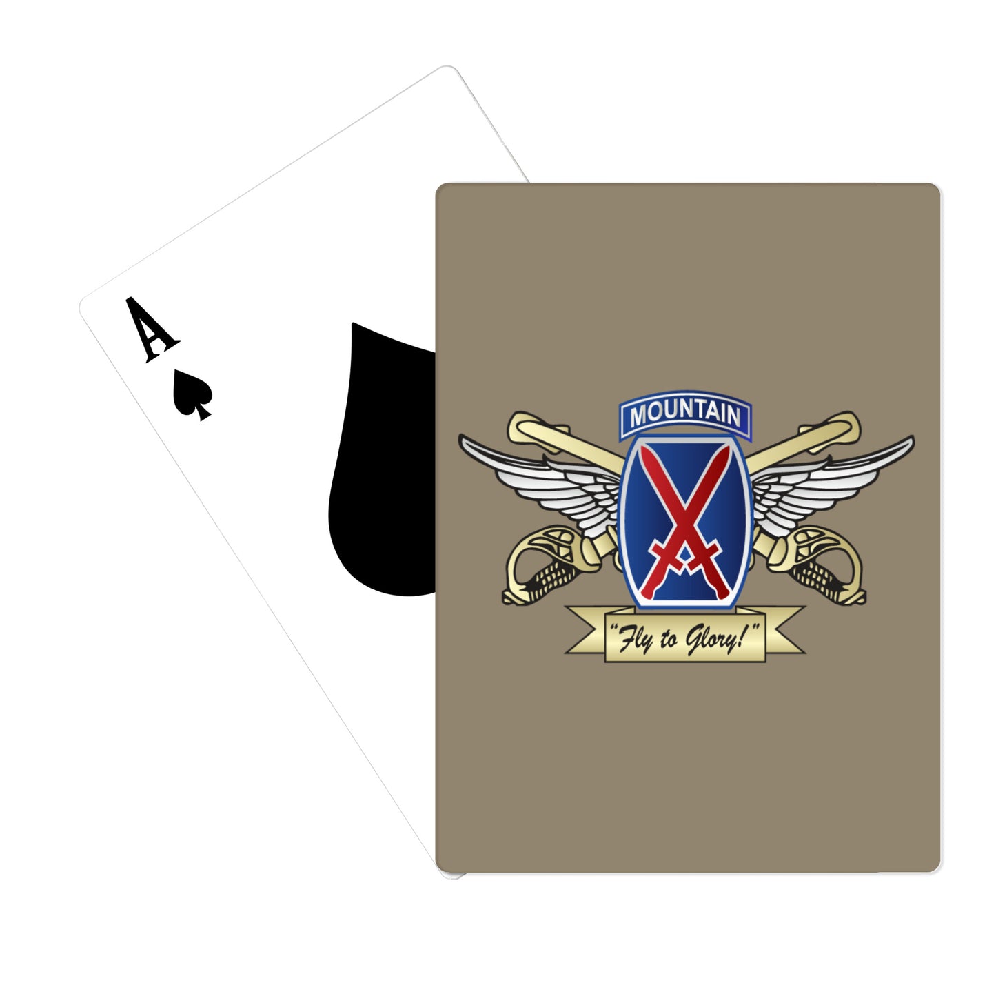 10th Combat Aviation Brigade Fundraising Collection Playing Cards - 4mfrxm