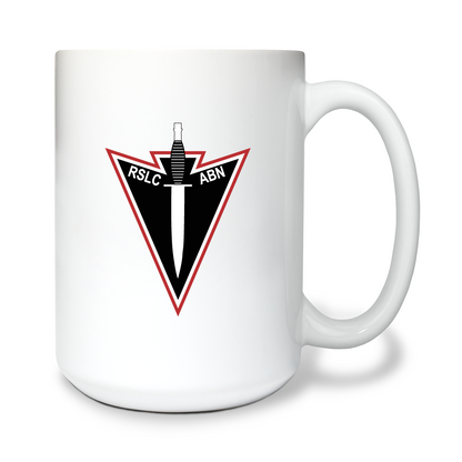 RSLC 15 oz White Ceramic Mug - u4YDYf