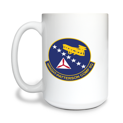 Wright-Patterson Composite Squadron 15 oz White Ceramic Mug - 7FksjD