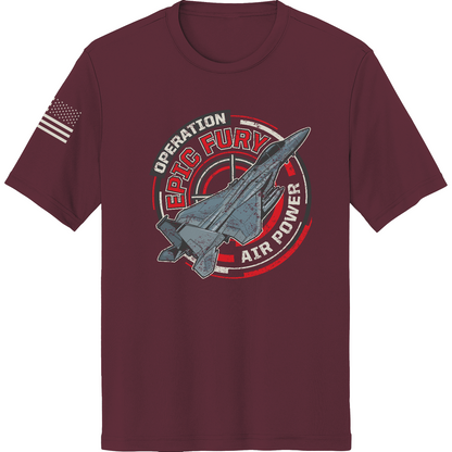 CUSTOM Operation Epic Fury Hi-Tech SS Performance Tee - Launch