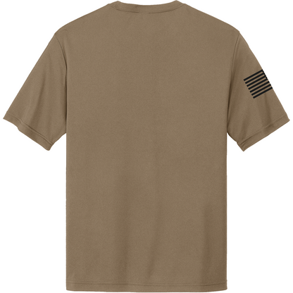 Emblem Basics Hi-Tech SS Performance Tee - Black Flag