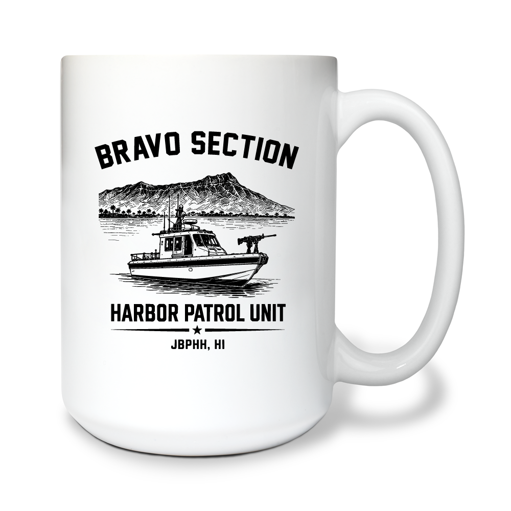 JBPHH HPU BRAVO SECTION 15 oz White Ceramic Mug - MaWLLG