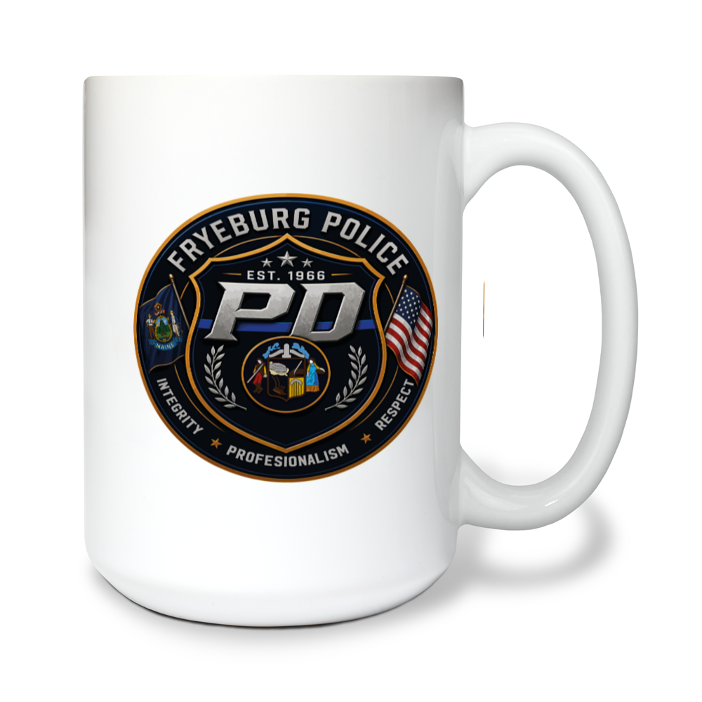 Fryeburg Police Department Ceramic Mug - V4LKV9