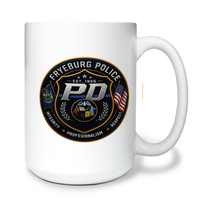Fryeburg Police Department Ceramic Mug - V4LKV9