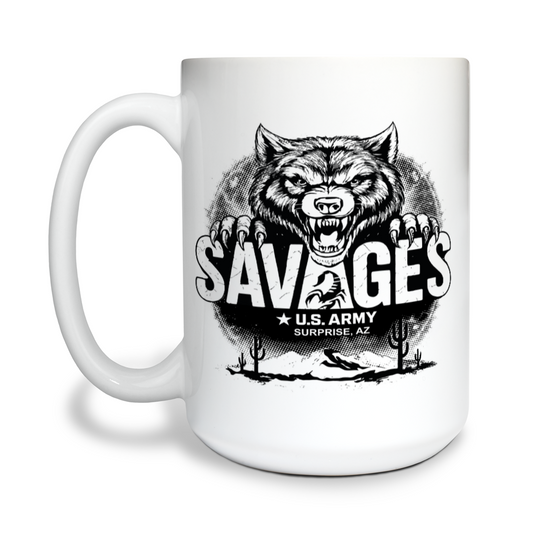Surprise Recruiting Station 15 oz White Ceramic Mug - 4enUMu