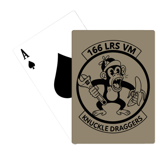 166th Vehicle Maintenance Flight Playing Cards - zyJ7X2