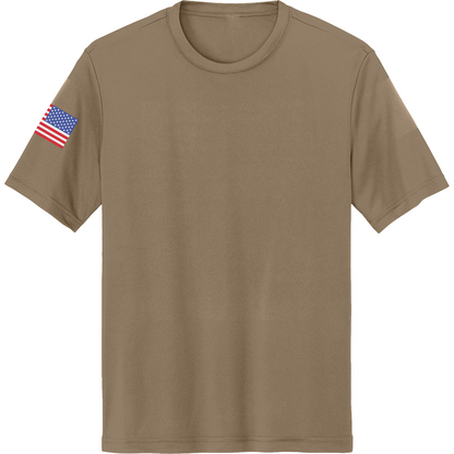 Emblem Basics Hi-Tech SS Performance Tee - Color Flag