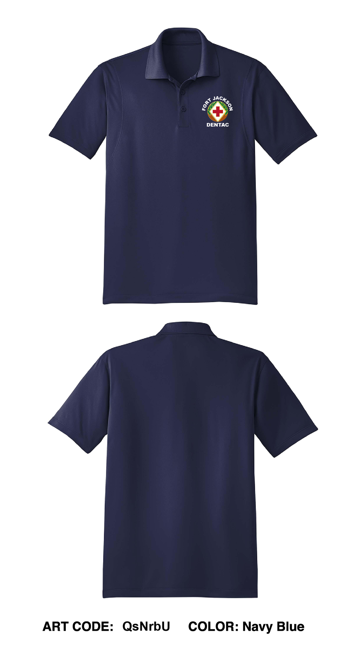 Fort Jackson Dentac Core Men's SS Performance Polo - QsNrbU
