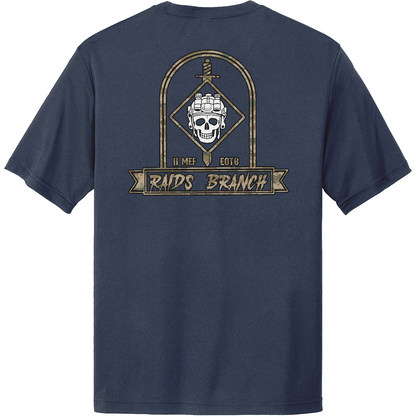 II MEF EOTG, Amphibious Raids Branch Hi-Tech SS Performance Tee - 9T3JPV