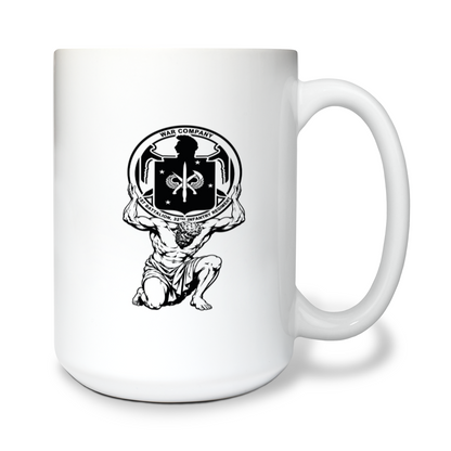War company ATLUS PLT 15 oz White Ceramic Mug - a2Wr35