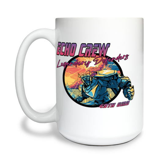 Echo Crew, 49th Missile Defense Battalion 15 oz White Ceramic Mug - 2AbqYa