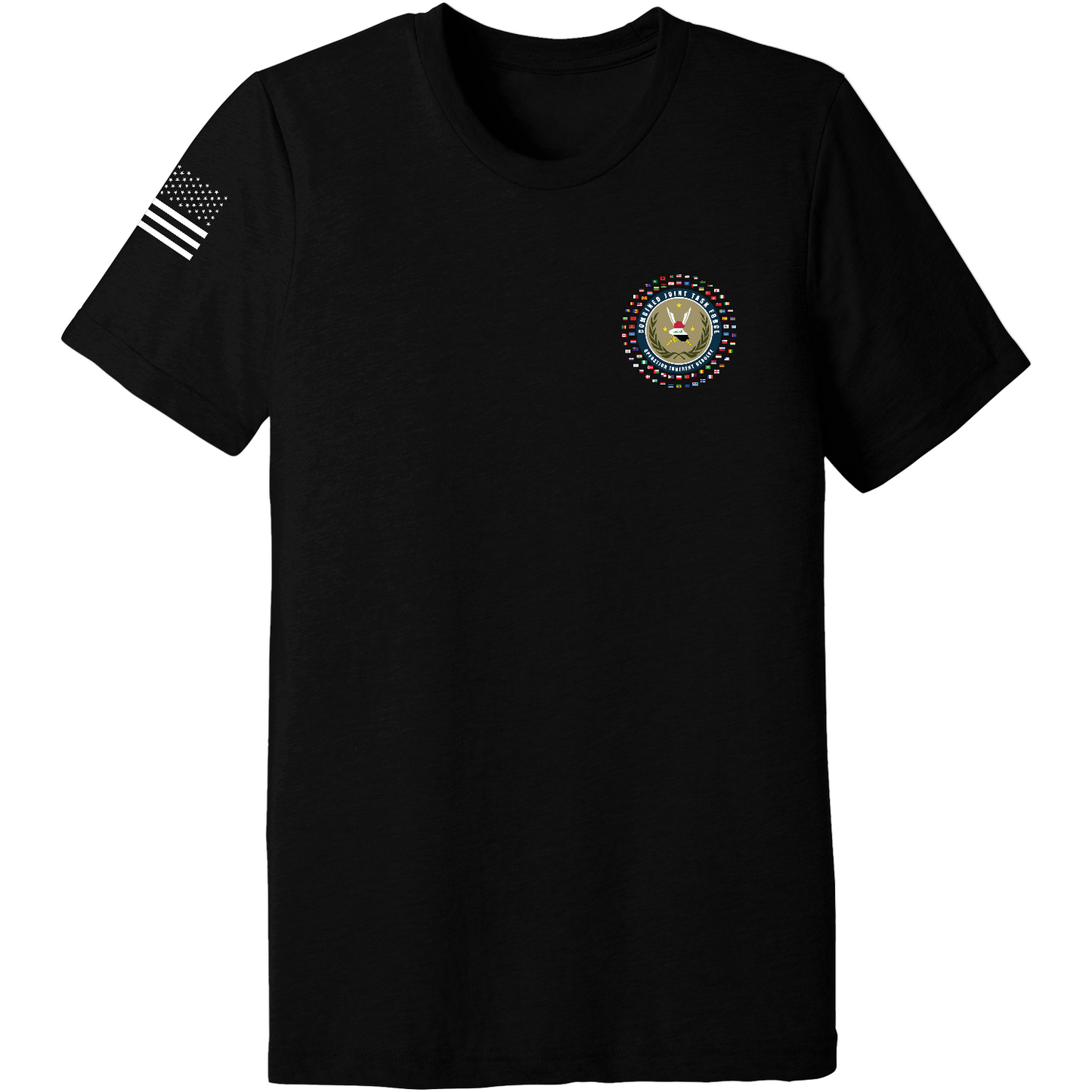 Combined Joint Task Force-Operation Inherent Resolve Store 1 Comfort Unisex Triblend SS Tee - Yspad7