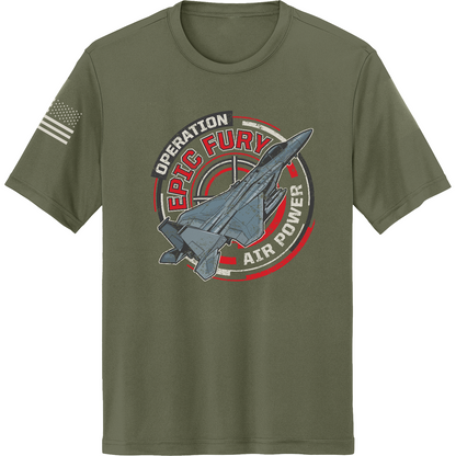 CUSTOM Operation Epic Fury Hi-Tech SS Performance Tee - Launch
