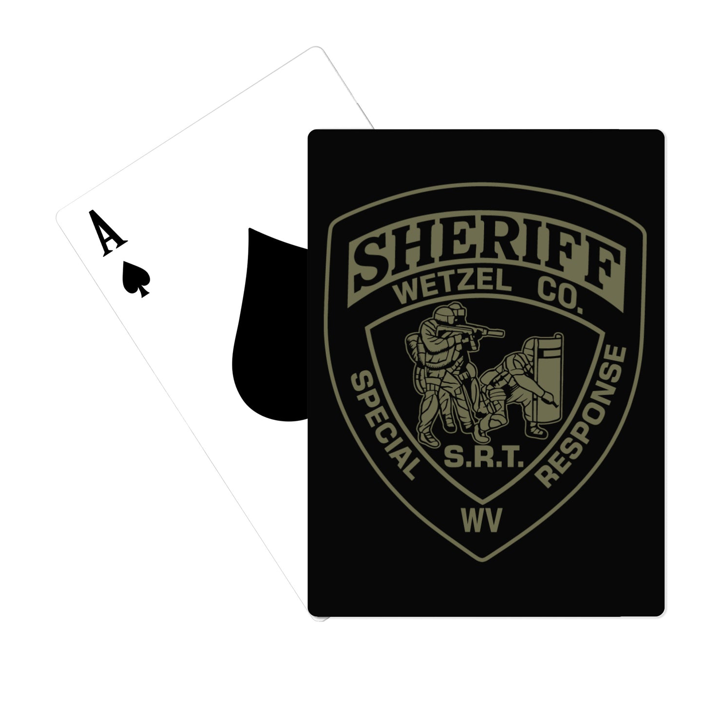Wetzel County Sheriff's Office SRT Team Playing Cards - 374043