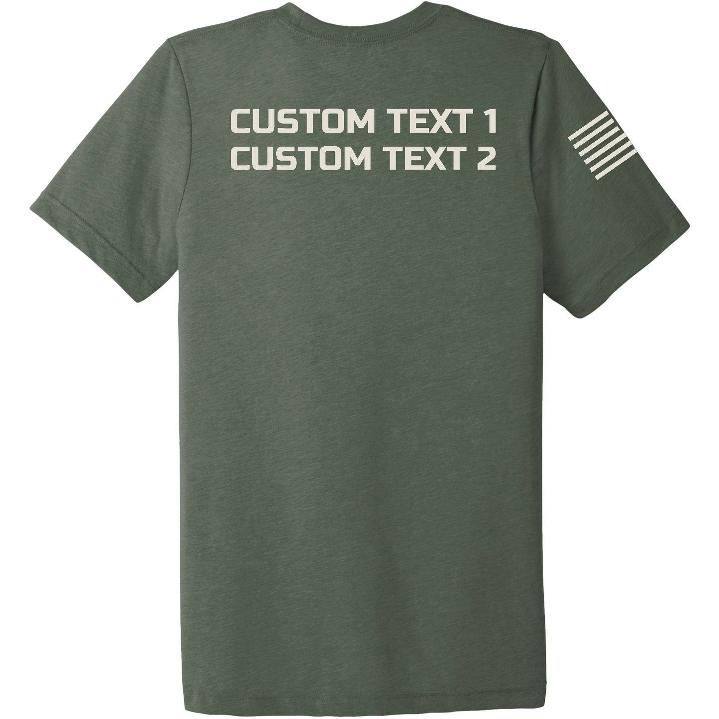 CUSTOM Operation Epic Fury Comfort Unisex Triblend SS Tee - Flag