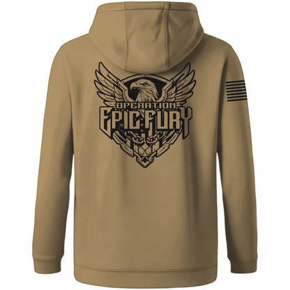 CUSTOM Operation Epic Fury Hi-Tech Performance Hoodie - Eagle